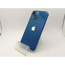 【中古】Apple docomo 【SIMフリー】 iPhone 13 mini 128GB ブルー MLJH3J/A【川崎駅前】保証期間1ヶ月【ランクC】