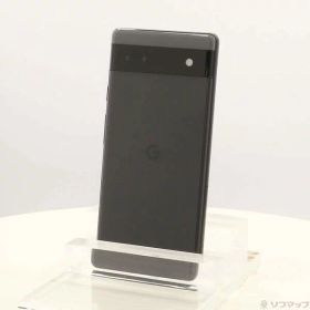 【中古】GOOGLE(グーグル) Google Pixel 6a 128GB チャコール GB17L au SIMフリー 【368-ud】