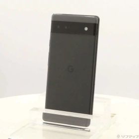 【中古】GOOGLE(グーグル) Google Pixel 6a 128GB チャコール GB17L au SIMフリー 【371-ud】