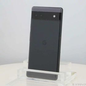 【中古】GOOGLE(グーグル) Google Pixel 6a 128GB チャコール GB17L Softbank SIMフリー 【262-ud】
