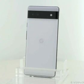 【中古】GOOGLE(グーグル) Google Pixel 6a 128GB チョーク GB17L au SIMフリー 【305-ud】