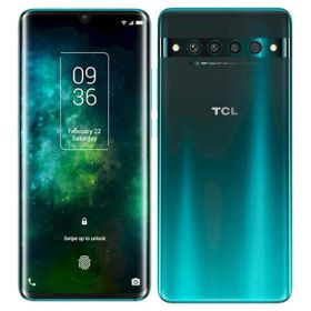 【中古】【安心保証】 TCL 10 Pro T799B[128GB] SIMフリー フォレストミストグリーン