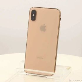 【中古】Apple(アップル) iPhoneXS 64GB ゴールド MTAY2J／A SoftBank 【276-ud】