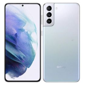 【中古】Bランク【やや傷や汚れあり】 SIMフリー SCG10 SAMSUNG Galaxy S21+ 5G シルバー 利用制限〇(白ロム) 送料無料