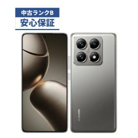 【中古】【良品】Xiaomi 14T Pro 256GB A402XM チタングレイ SIMロック解除済 Softbank 【安心30日保証】 本体 白ロム CCコネクト