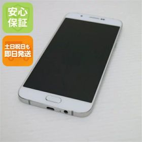 【中古】 新品同様 au SCV32 Galaxy A8 ホワイト 安心保証 即日発送 スマホ AU SAMSUNG 本体 白ロム 土日祝発送OK