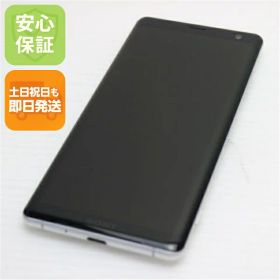 【中古】 超美品 SO-01L Xperia XZ3 ホワイトシルバー スマホ 本体 白ロム 中古 土日祝発送OK