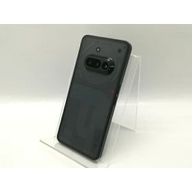【中古】NOTHING 国内版 【SIMフリー】 Nothing Phone (3a) ブラック 12GB 256GB【秋葉4号】保証期間1ヶ月【ランクB】