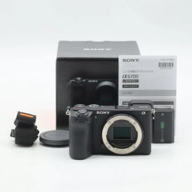 【ショット数876】SONY α6700 ボディ｜APS-C ミラーレス一眼｜高性能AF・動画撮影対応・小型高性能 ソニーEマウント【中古】