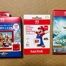 Switch 2 ゼルダの伝説 ティアキン & microSD