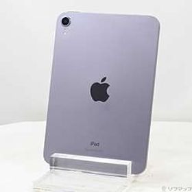 〔中古品〕 iPad mini 第6世代 64GB パープル MK7R3J／A Wi-Fi ［8.3インチ液晶／A15-Bionic］〔中古品〕 iPad mini 第6世代 64GB パープル MK7R3J／A Wi-Fi ［8.3インチ液晶／A15-Bionic］