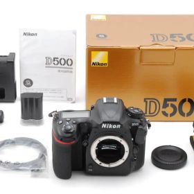 極美品 元箱 Nikon D500 ボディ デジタル一眼レフ #486