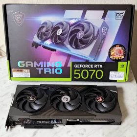 【動作確認済み】MSI GeForce RTX5070 GAMING TRIO