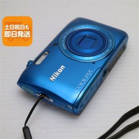 美品 COOLPIX S3600 コバルトブルー 中古本体 安心保証 即日発送 デジカメ ニコン 本体