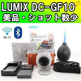 ショット数少！美品✨LUMIX DC-GF10✨スマホ転送搭載 ミラーレス