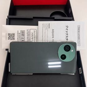 ★モバイル一番★展示品新品未使用★AQUOS R9 A401SH Softbank グリーン