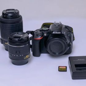 【おまけ多数】Nikon D5600 レンズ2本セット【元箱つき】