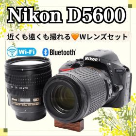 Nikon D5600◆一眼レフカメラ◆すぐ使える◆ダブルレンズ◆高画質◆初心者