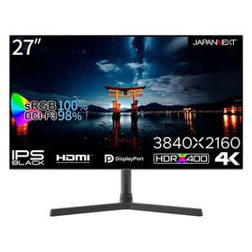 JAPANNEXT 液晶ディスプレイ ブラック 27型 JN-27IPSB4FLUHDR 1点
