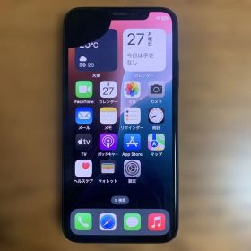 iPhoneXS 256GB ブラック 本体 SIMフリー MTE023J/A