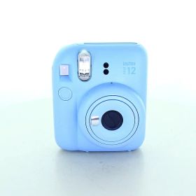 【中古】 (フジフイルム) FUJIFILM INSTAX MINI 12 チエキ パステルブルー【中古カメラ フィルムカメラ】 ランク：B