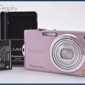 【美品・動作保証】 パナソニック Panasonic LUMIX DMC-FX66 バッテリー、充電器付属 同梱無料 #my157
