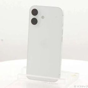 ソフマップ 〔中古品〕 iPhone16 128GB ホワイト MYDR3J／A SIMフリー【368】