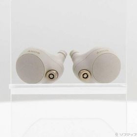〔中古〕SONY(ソニー) WF-1000XM4 S プラチナシルバー〔198-ud〕