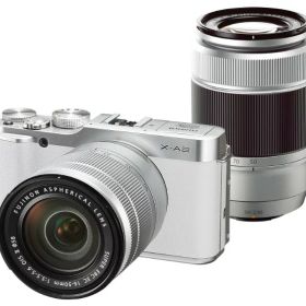 【中古】【1ヶ月保証】 富士フイルム FUJIFILM X-A2 ダブルズームレンズキット ホワイト ミラーレス一眼