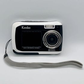 防水 Kenko デジタルカメラ DSC880DW 800万画素 単四乾電池式