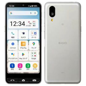 新品未使用 AU SHARP BASIO active2 SHG12 [64GB] シルバー SIMロック解除済み [白ロム]