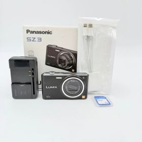 Panasonic LUMIX DMC-SZ3 ブラック 元箱•充電器•SDカード•カードリーダー(0713)