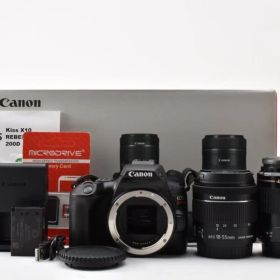 超美品 カウント1000以下 Canon EOS Kiss X10 ダブルズーム