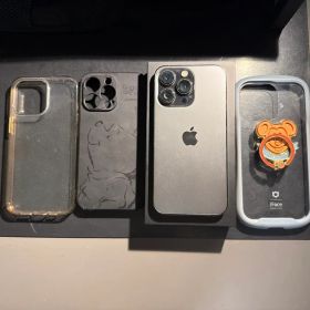 【早く売りたい‼️】iPhone 13 pro 本体 ケース3種 箱付き