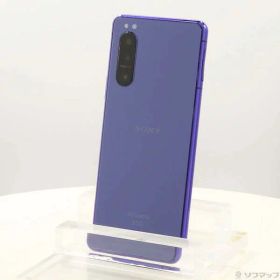 【中古】SONY(ソニー) Xperia 5 II 128GB パープル SO-52A docomoロック解除SIMフリー 【276-ud】