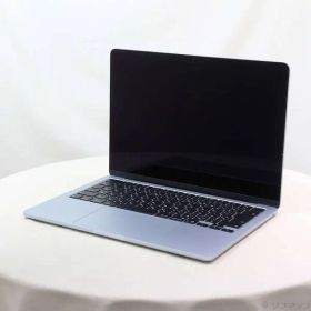 ソフマップ 〔中古品〕 MacBook Air 13.6-inch Early-2025 MC6T4J／A Apple M4 10コアCPU_8コアGPU 16GB SSD256GB スカイブルー 〔26.3 Tahoe〕【377】