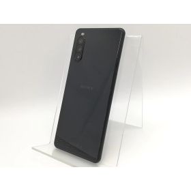 【中古】SONY au 【SIMロック解除済み】 Xperia 10 II ブラック 4GB 64GB SOV43【大宮東口】保証期間1ヶ月【ランクB】