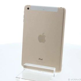 【中古】Apple(アップル) iPad mini 3 64GB ゴールド MGYN2J／A au 【258-ud】