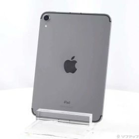 【中古】NTTドコモ iPad mini 第6世代 256GB スペースグレイ MK8F3J／A docomoロック解除SIMフリー 【269-ud】