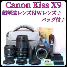Canon kiss X9◎一眼レフカメラ◎バッグ付◎スマホ転送OK◎高性能