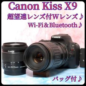 Canon kiss X9◎バッグ付◎スマホ転送OK◎一眼レフカメラ◎高性能