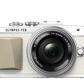 OLYMPUS ミラーレス一眼 PEN E-PL7 14-42mm EZレンズキット ホワイト E-PL7 EZ LKIT WHT★m