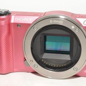 260669★ほぼ新品★SONY ミラーレス一眼 α5000 パワーズームレンズキット ピンク ILCE-5000L-P