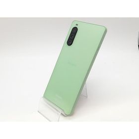 【中古】SONY docomo 【SIMフリー】 Xperia 10 V セージグリーン 6GB 128GB SO-52D【府中ル・シーニュ】保証期間１ヶ月【ランクB】