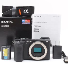 【元箱付】SONY α6500 本体 ミラーレス一眼