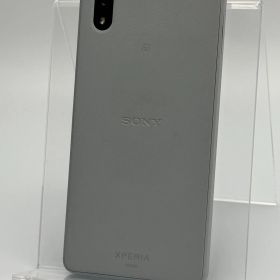 【中古C】Xperia Ace III SOG08 グレー SIMフリー 白ロム