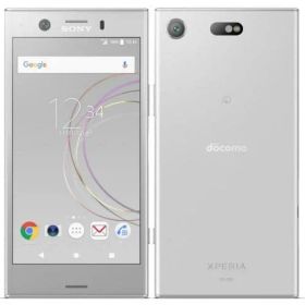 【中古】Cランク 【傷や汚れあり】SIMロック解除済み 元docomo SO-02K SONY Xperia XZ1 Compact ホワイトシルバー ネットワーク利用制限〇 送料無料