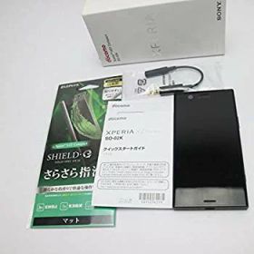 【中古】【非常に良い】Xperia XZ1 Compact SO-02K black