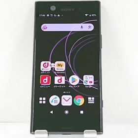 Xperia XZ1 Compact SO-02K ドコモ ブラック 送料無料 本体 c21394 【中古】