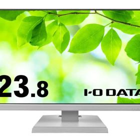 アイオーデータ LCD-A241DW ワイド液晶ディスプレイ 23.8型/ 1920×1080/ アナログRGB、HDMI/ ホワイト/ スピーカー：あり/ よりサステナブルなディスプレイへ/ 「5年保証」「無輝点保証」3辺フレームレス